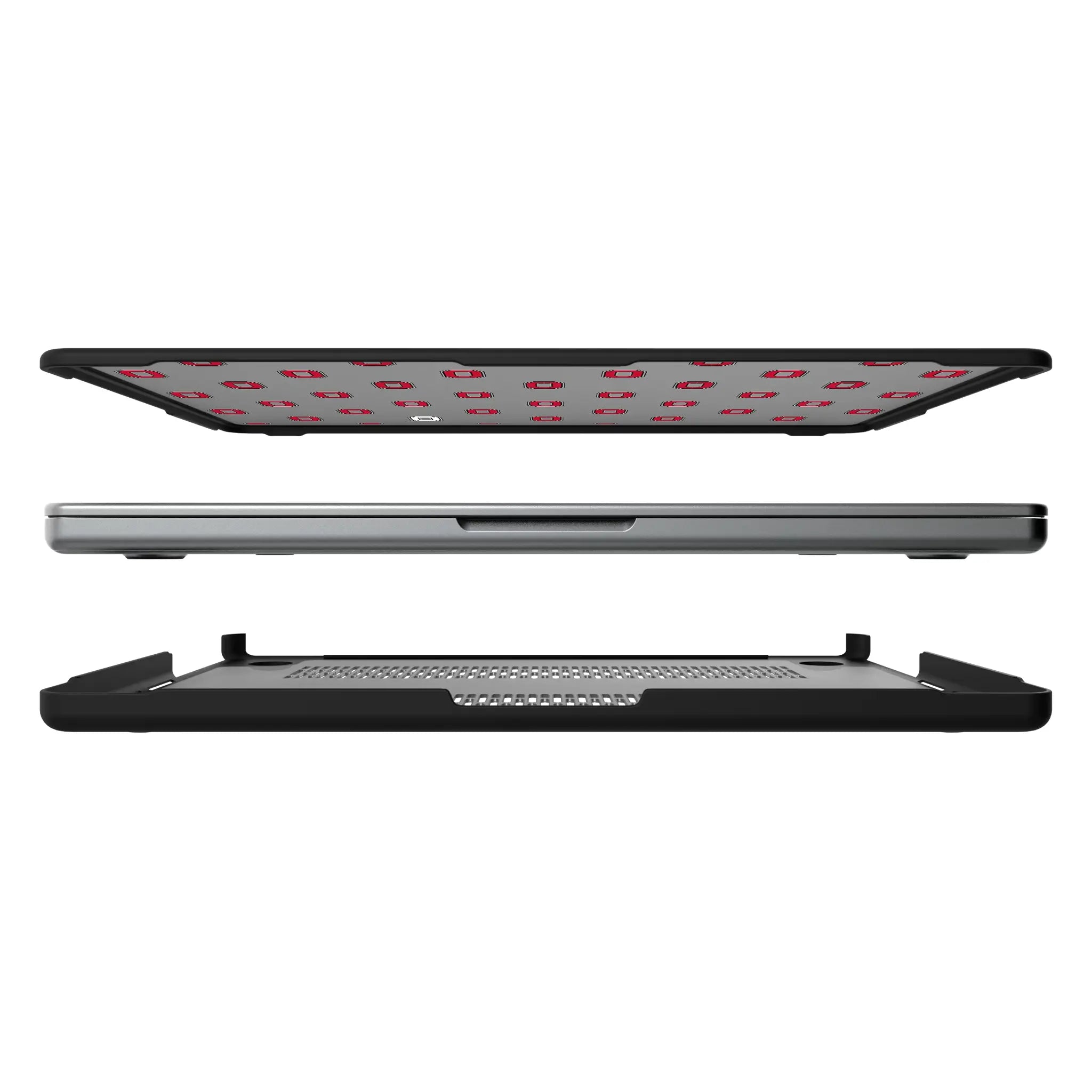 Ohio State University Buckeyes Fashion Pattern Laptop Case for Apple MacBook