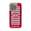 Ohio State University Buckeyes Field Clear Phone Case for Apple iPhone