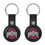 Ohio State University Buckeyes Insignia Black Airtag Holder 2-Pack