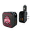 Ohio State University Buckeyes Linen 2 in 1 USB A/C Charger