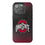 Ohio State University Buckeyes Linen Bling Phone Case for Apple iPhone