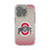 Ohio State University Buckeyes Linen Clear Phone Case for Apple iPhone
