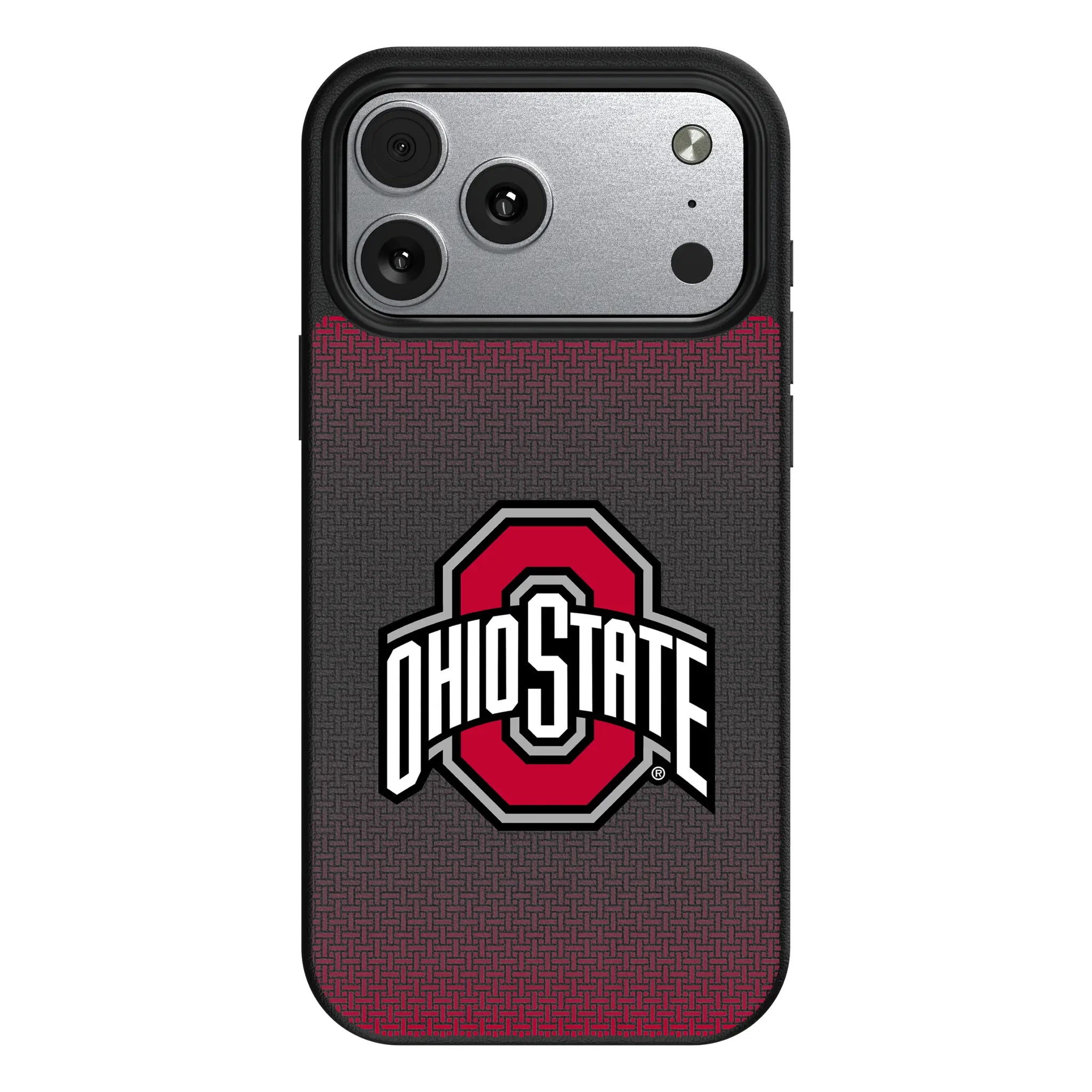 Ohio State University Buckeyes Linen MagSafe Compatible Phone Case for Apple iPhone