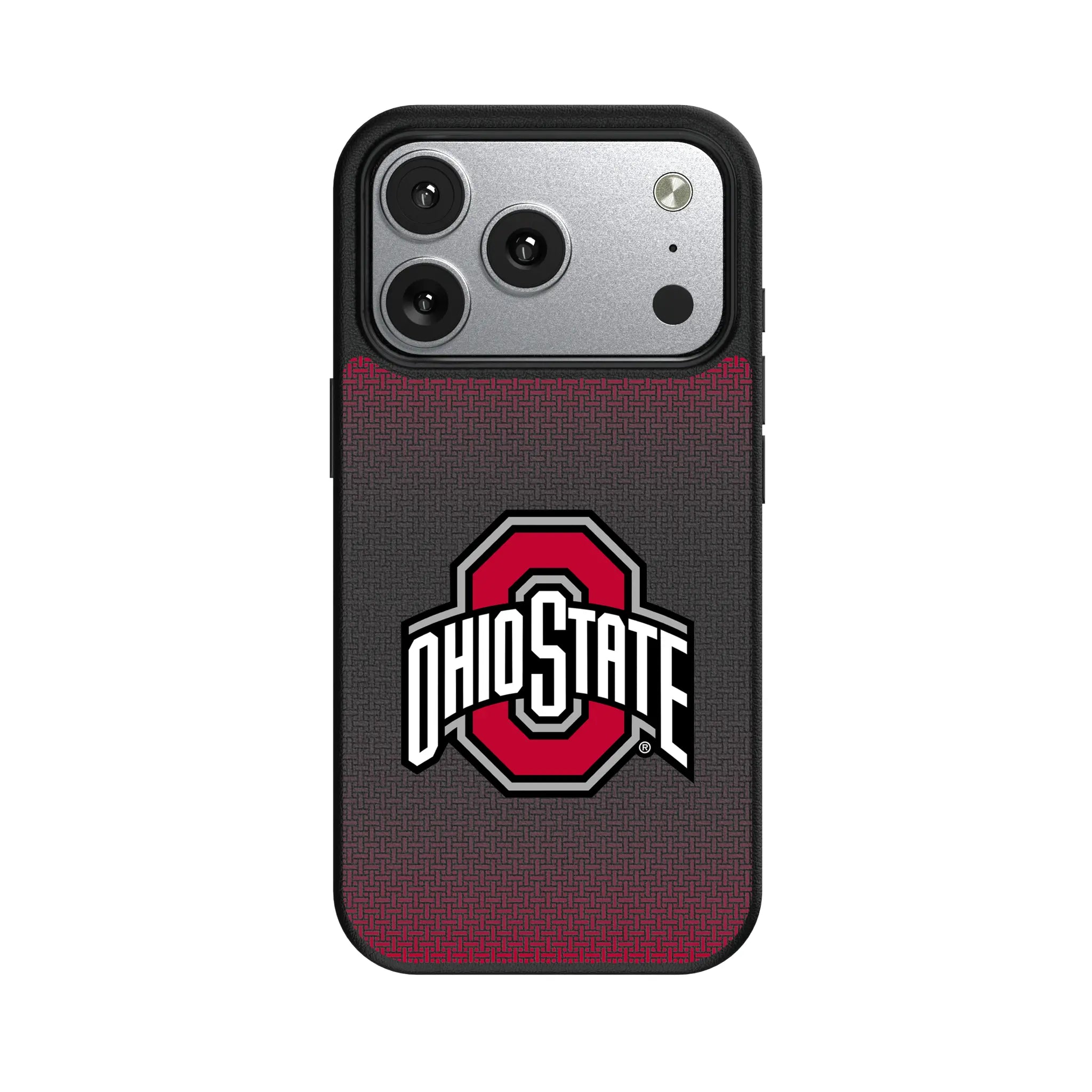 Ohio State University Buckeyes Linen MagSafe Compatible Phone Case for Apple iPhone