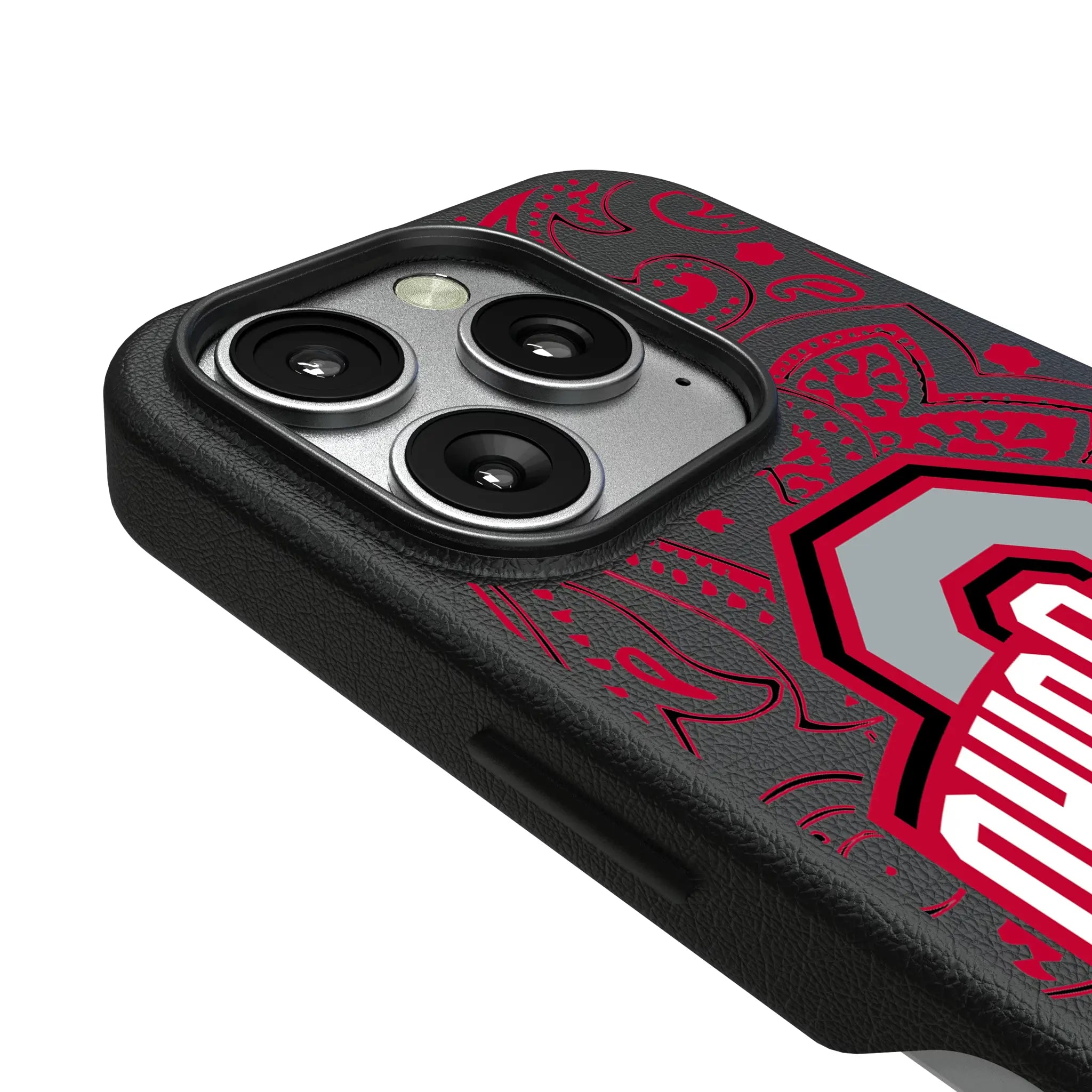 Ohio State University Buckeyes Paisley MagSafe Compatible Phone Case for Apple iPhone