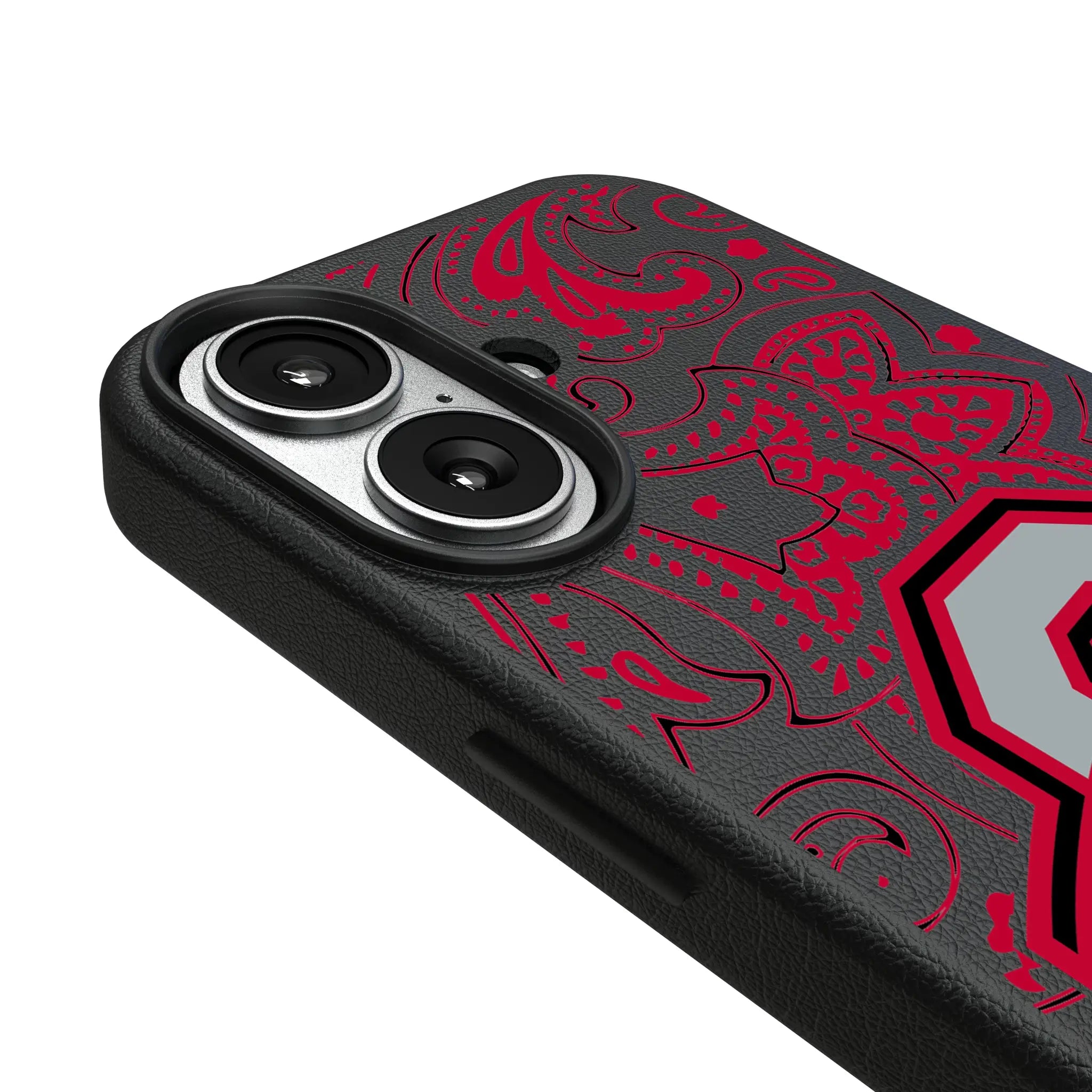 Ohio State University Buckeyes Paisley MagSafe Compatible Phone Case for Apple iPhone