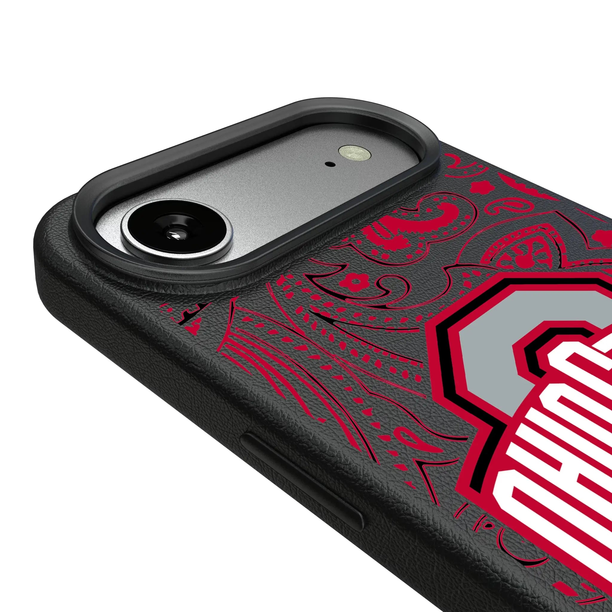 Ohio State University Buckeyes Paisley MagSafe Compatible Phone Case for Apple iPhone