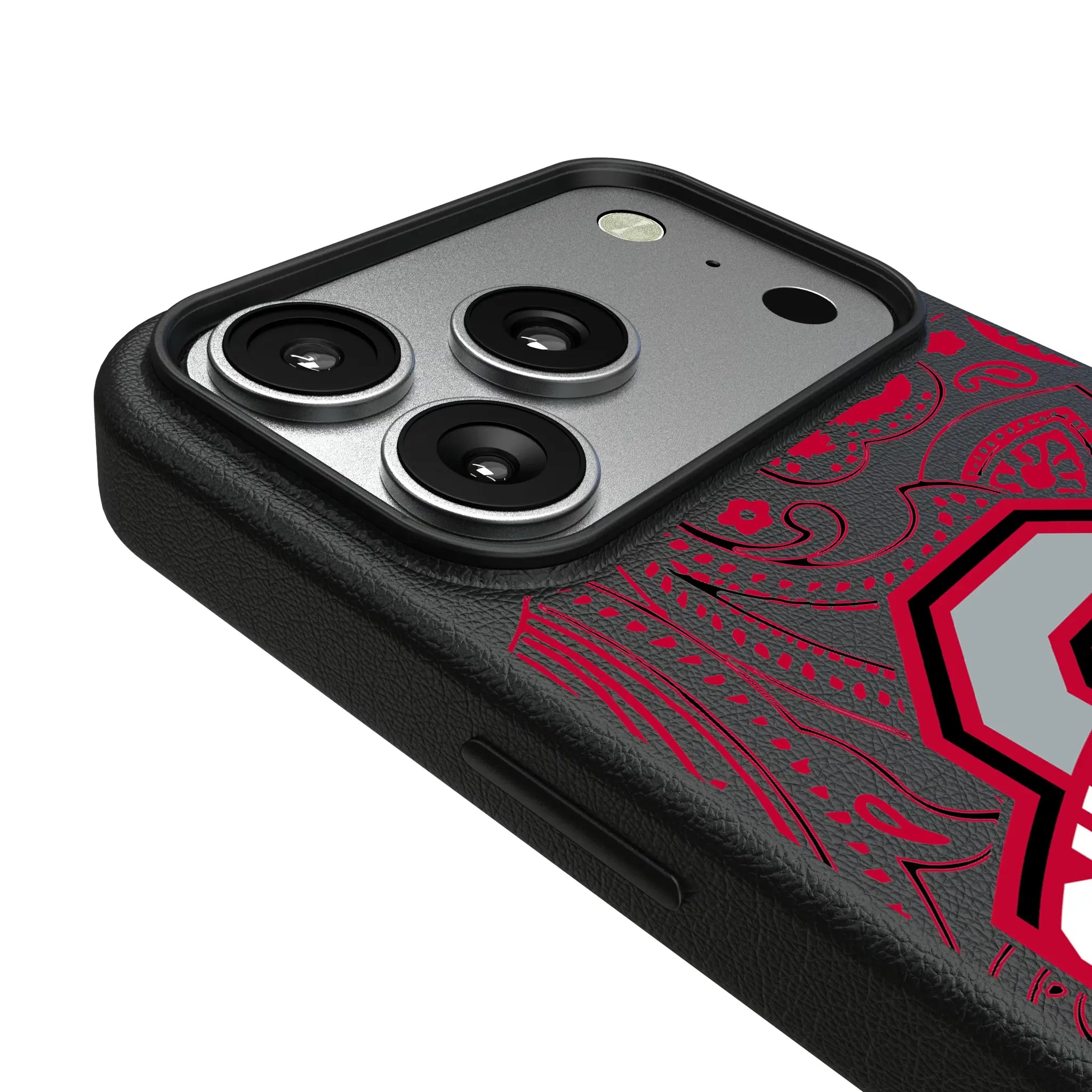 Ohio State University Buckeyes Paisley MagSafe Compatible Phone Case for Apple iPhone