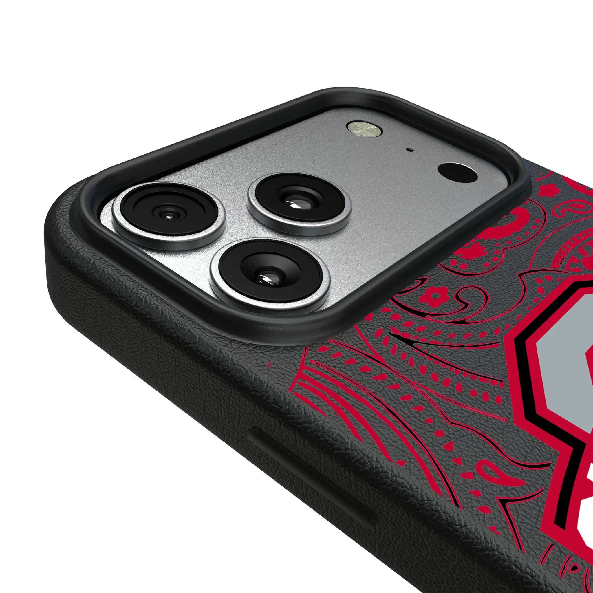 Ohio State University Buckeyes Paisley MagSafe Compatible Phone Case for Apple iPhone