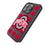 Ohio State University Buckeyes Plaid Bling Phone Case