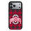 Ohio State University Buckeyes Plaid MagSafe Compatible Phone Case for Apple iPhone