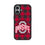Ohio State University Buckeyes Plaid MagSafe Compatible Phone Case for Apple iPhone