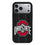 Ohio State University Buckeyes Text Backdrop MagSafe Compatible Phone Case for Apple iPhone
