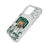Ohio University Bobcats Confetti Clear Phone Case for Apple iPhone