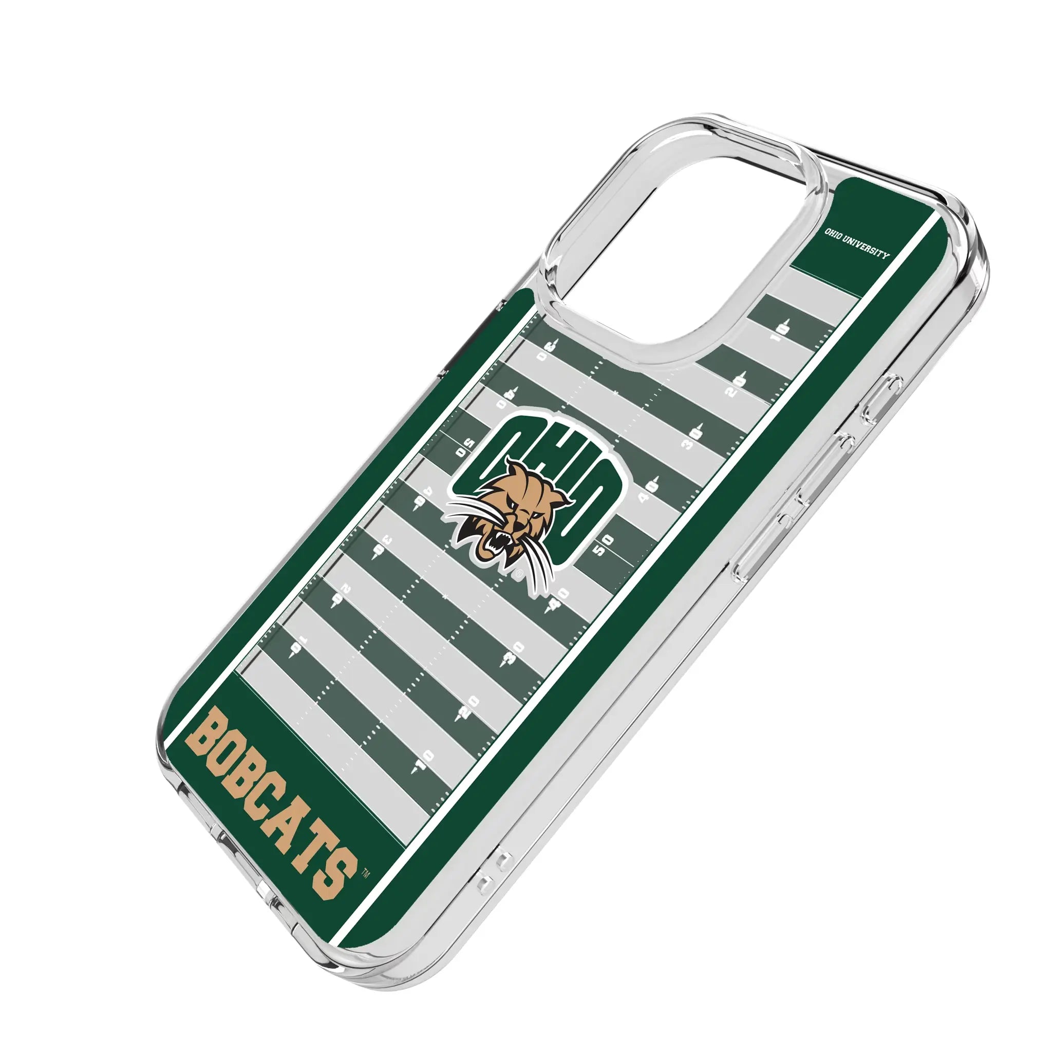 Ohio University Bobcats Field Clear Phone Case for Apple iPhone