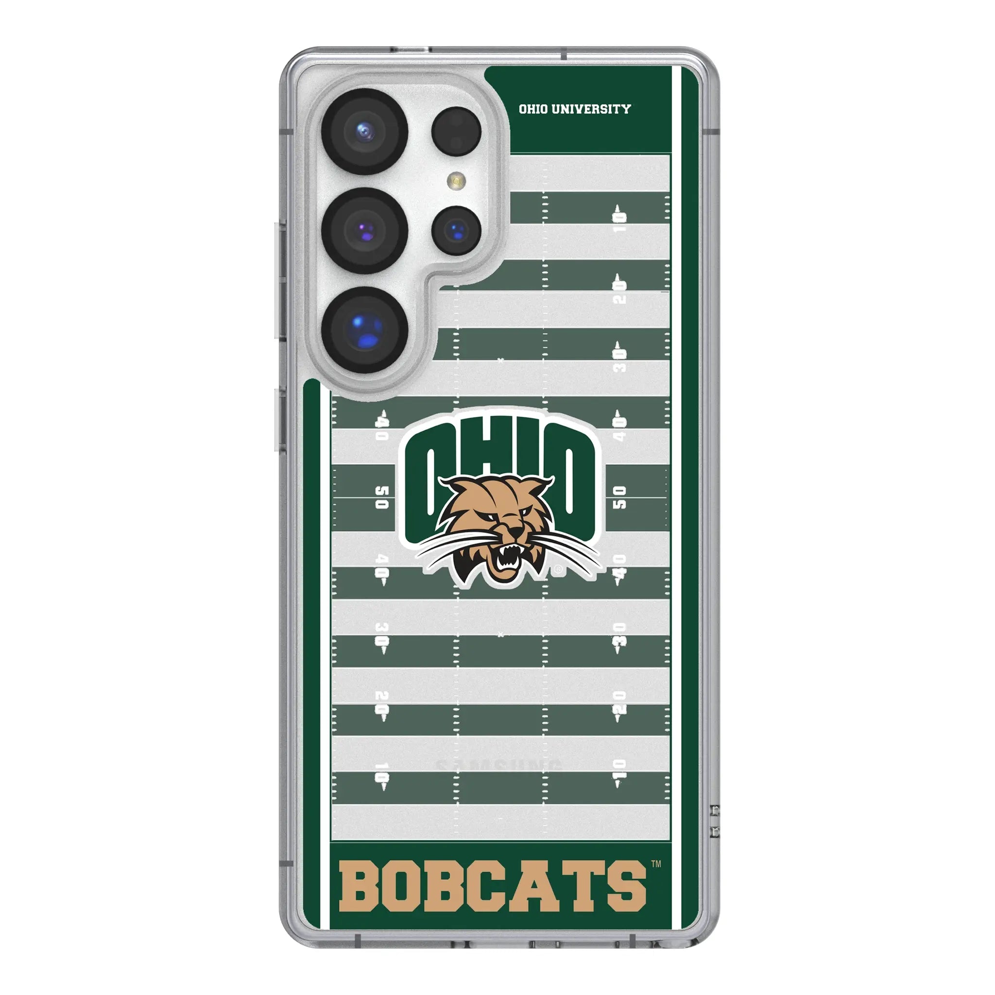 Ohio University Bobcats Field Clear Phone Case for Samsung Galaxy