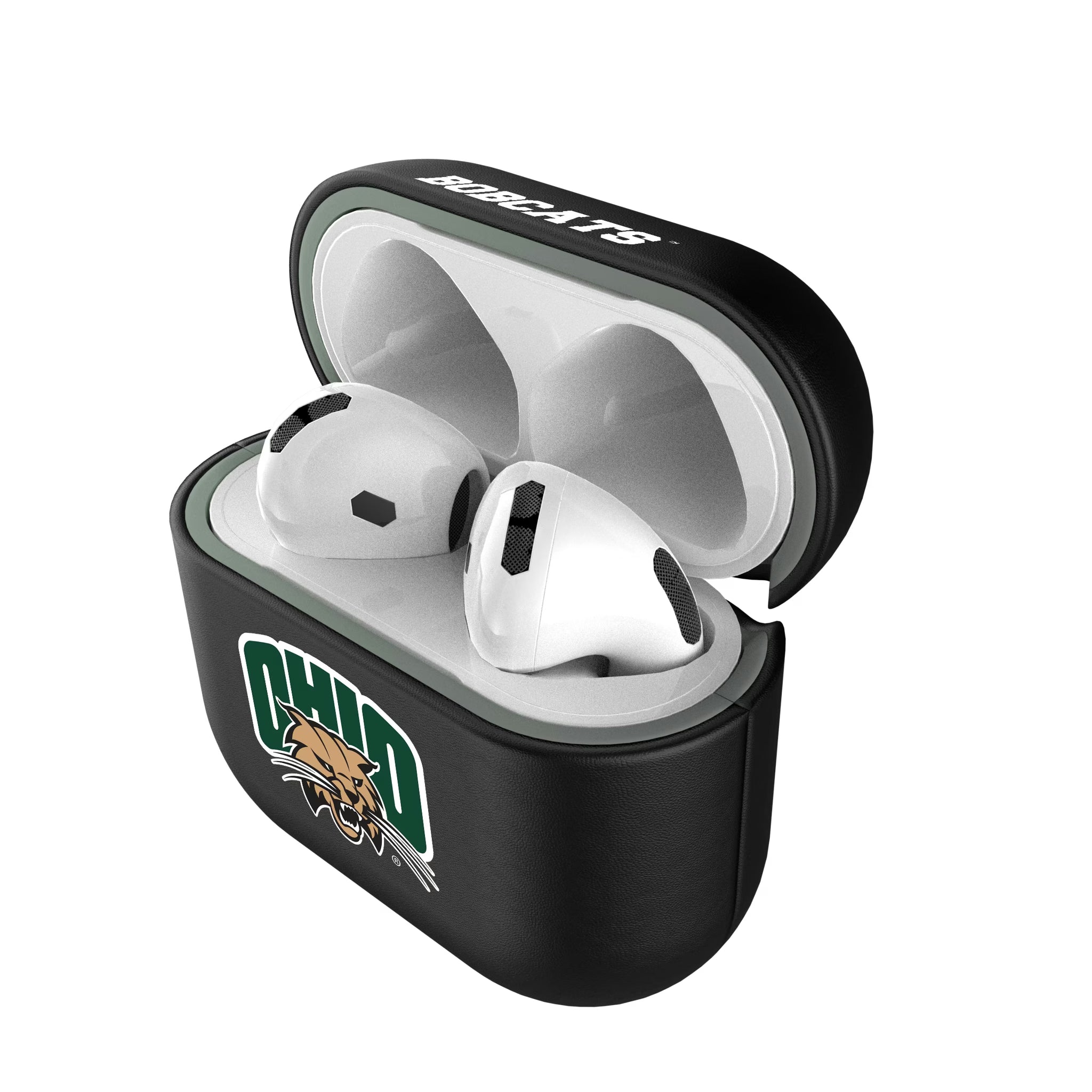 Ohio University Bobcats Insignia AirPod Case Cover - Sports Gifts, Sports Memorabilia, Sports Collectibles, Fan Shop