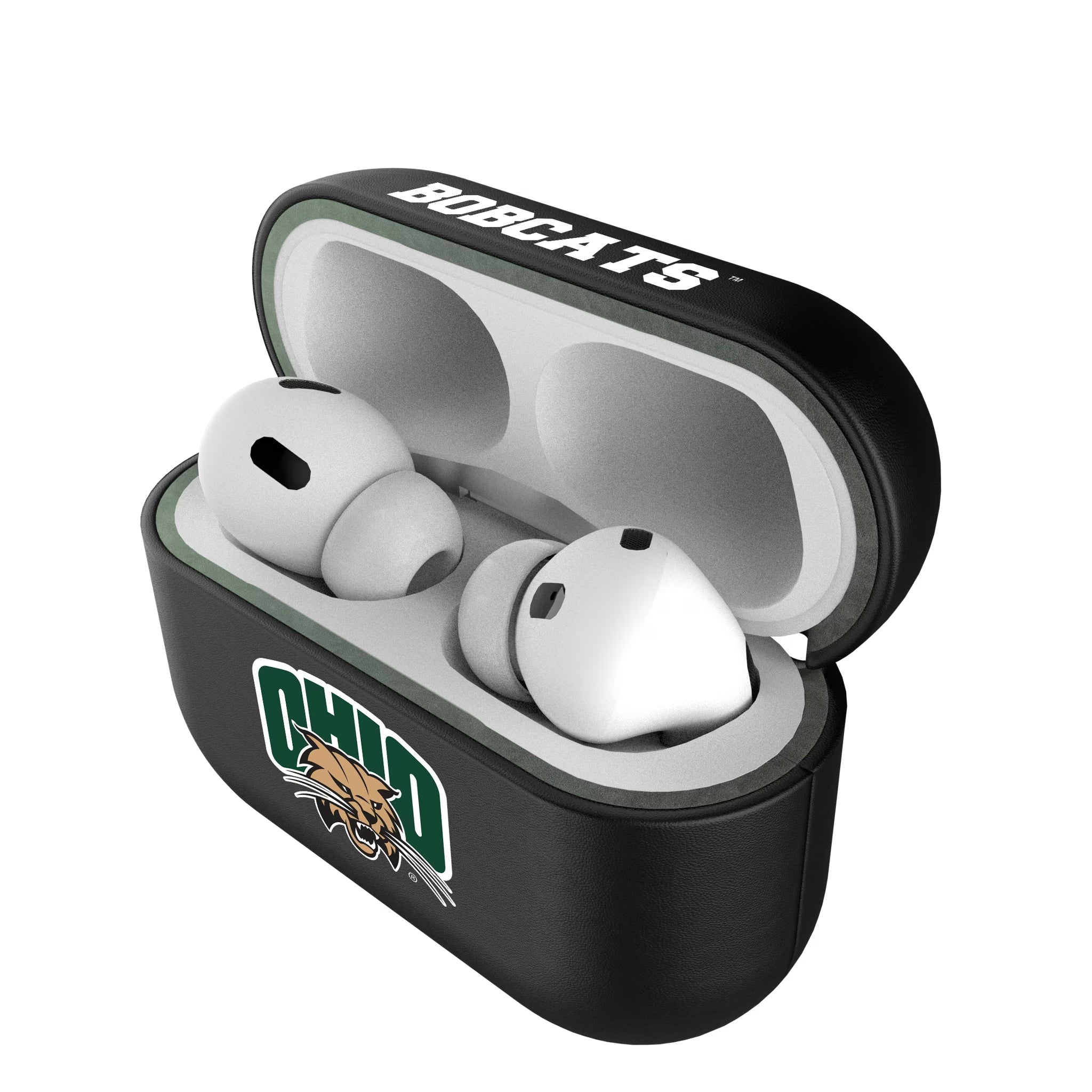 Ohio University Bobcats Insignia AirPod Case Cover - Sports Gifts, Sports Memorabilia, Sports Collectibles, Fan Shop