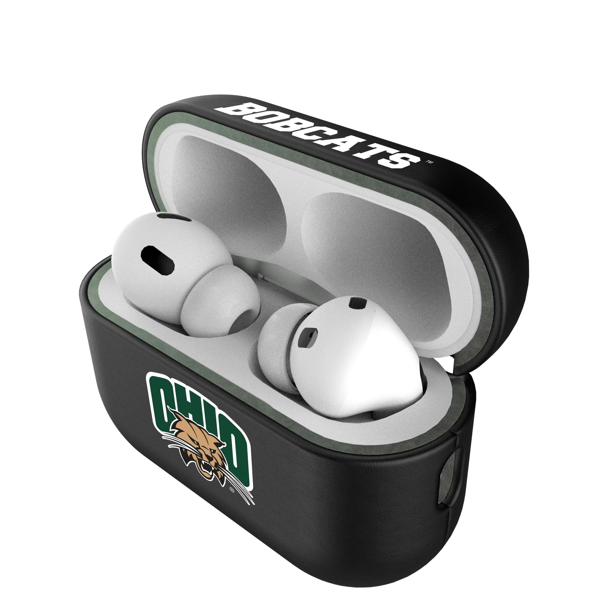 Ohio University Bobcats Insignia AirPod Case Cover - Sports Gifts, Sports Memorabilia, Sports Collectibles, Fan Shop