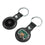 Ohio University Bobcats Insignia Black Airtag Holder 2-Pack