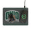 Ohio University Bobcats Linen 15-Watt Wireless Charger and Mouse Pad