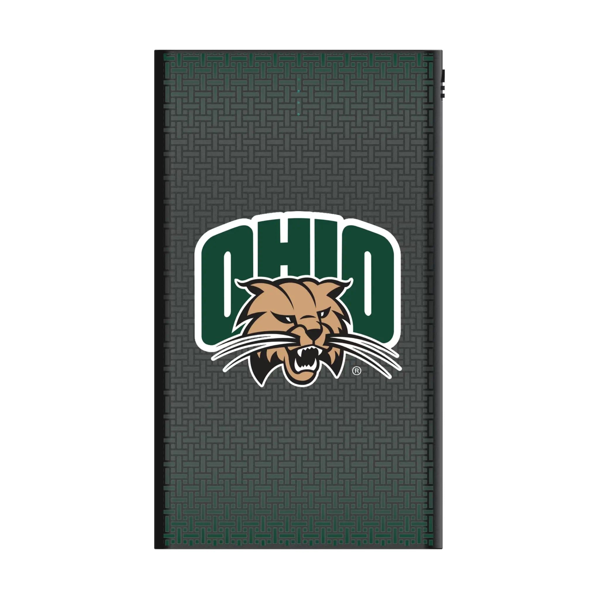 Ohio University Bobcats Linen 5000mAh Flat Powerbank