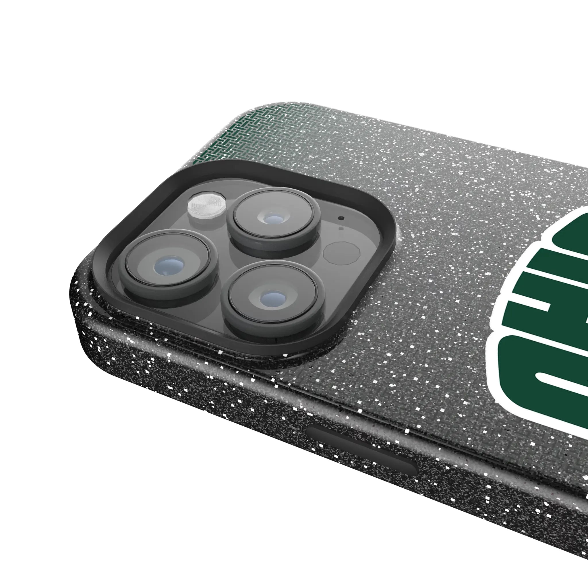 Ohio University Bobcats Linen Bling Phone Case for Apple iPhone