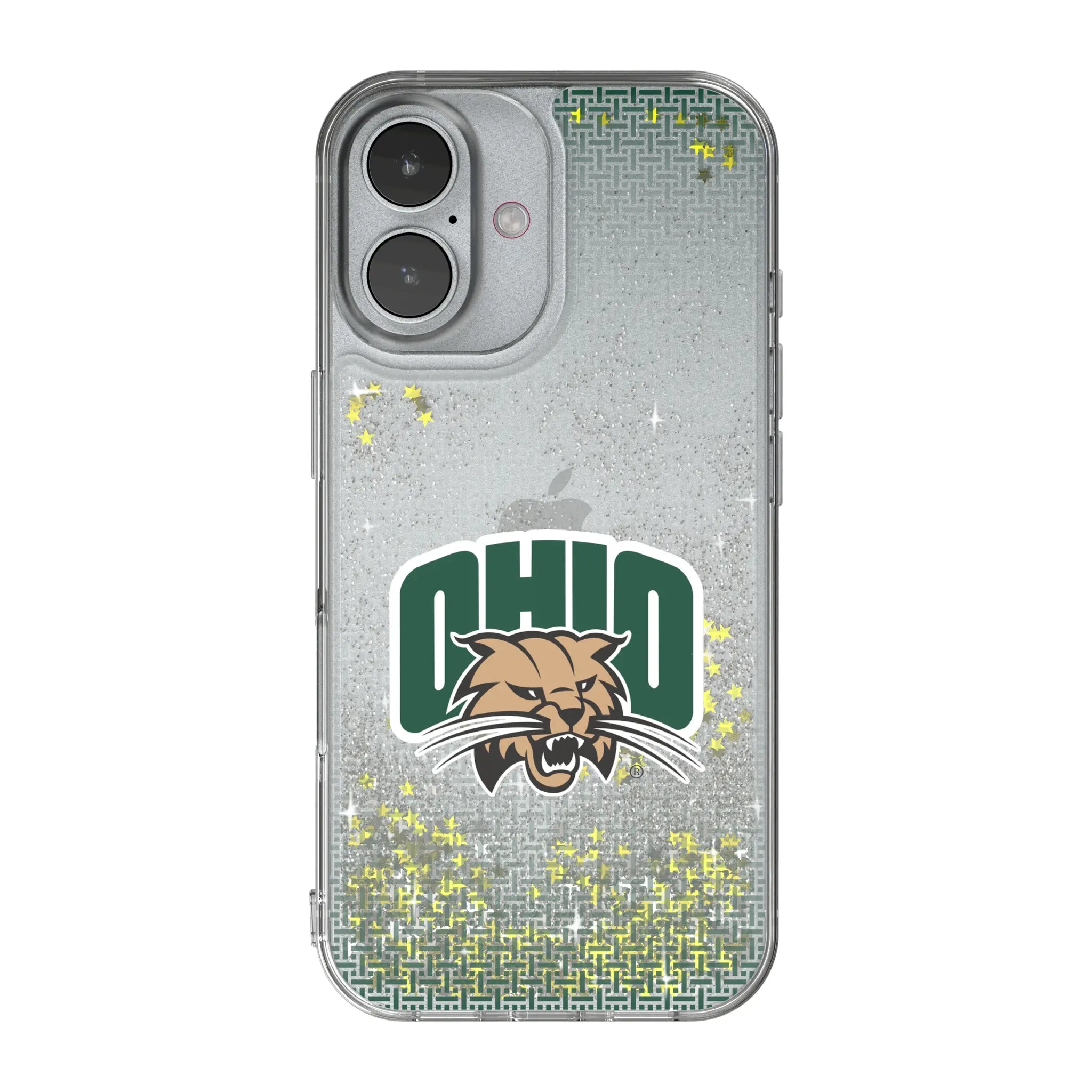 Ohio University Bobcats Linen Glitter Phone Case