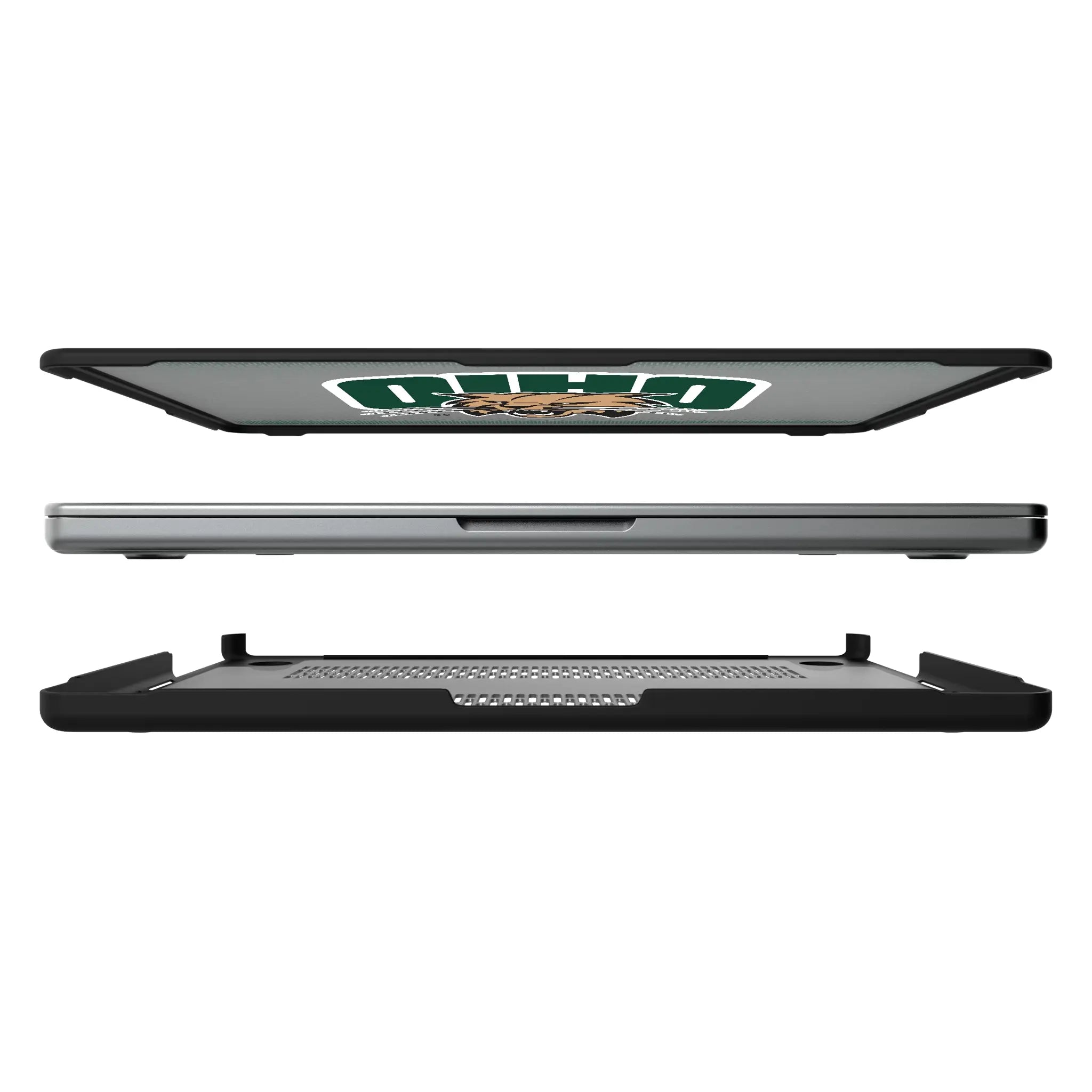 Ohio University Bobcats Linen Laptop Case for Apple MacBook