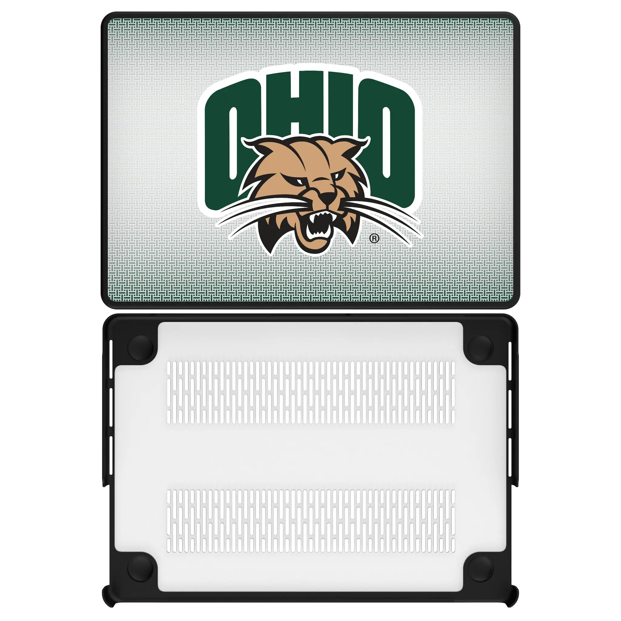 Ohio University Bobcats Linen Laptop Case for Apple MacBook
