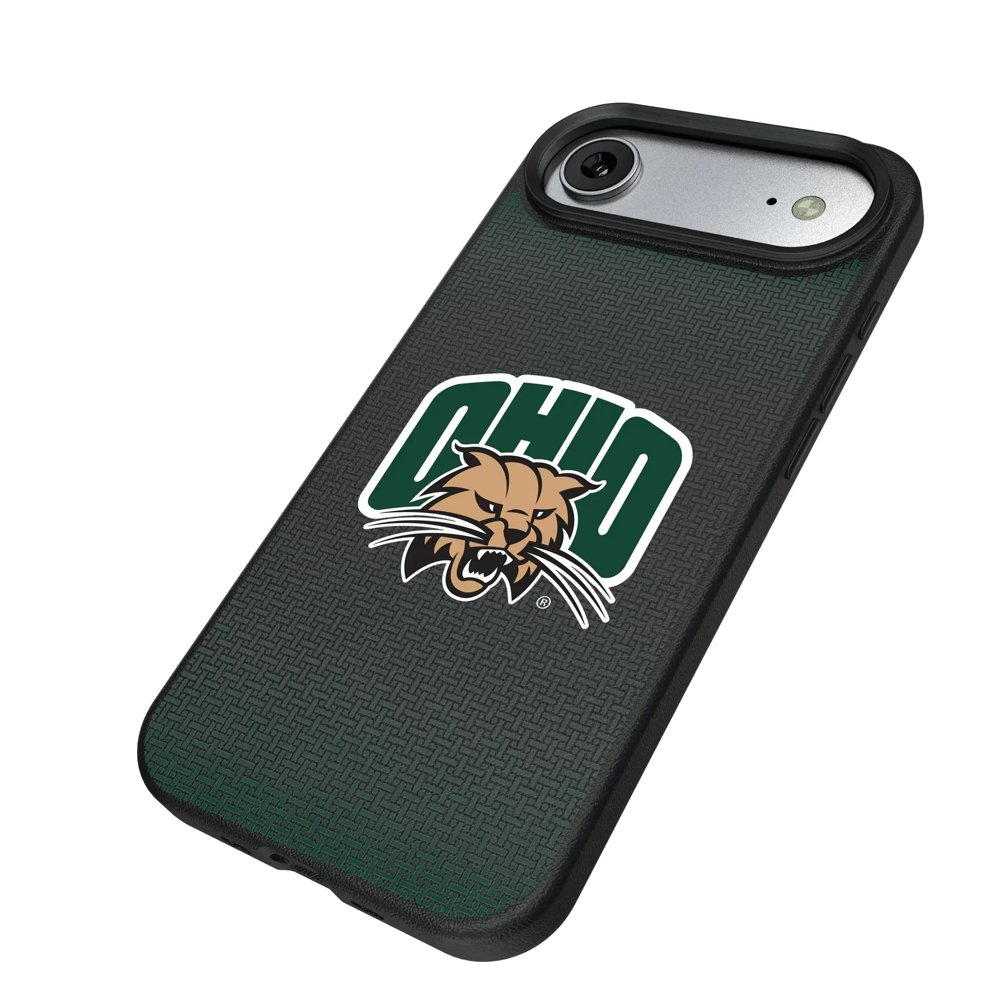 Ohio University Bobcats Linen MagSafe Compatible Phone Case for Apple iPhone