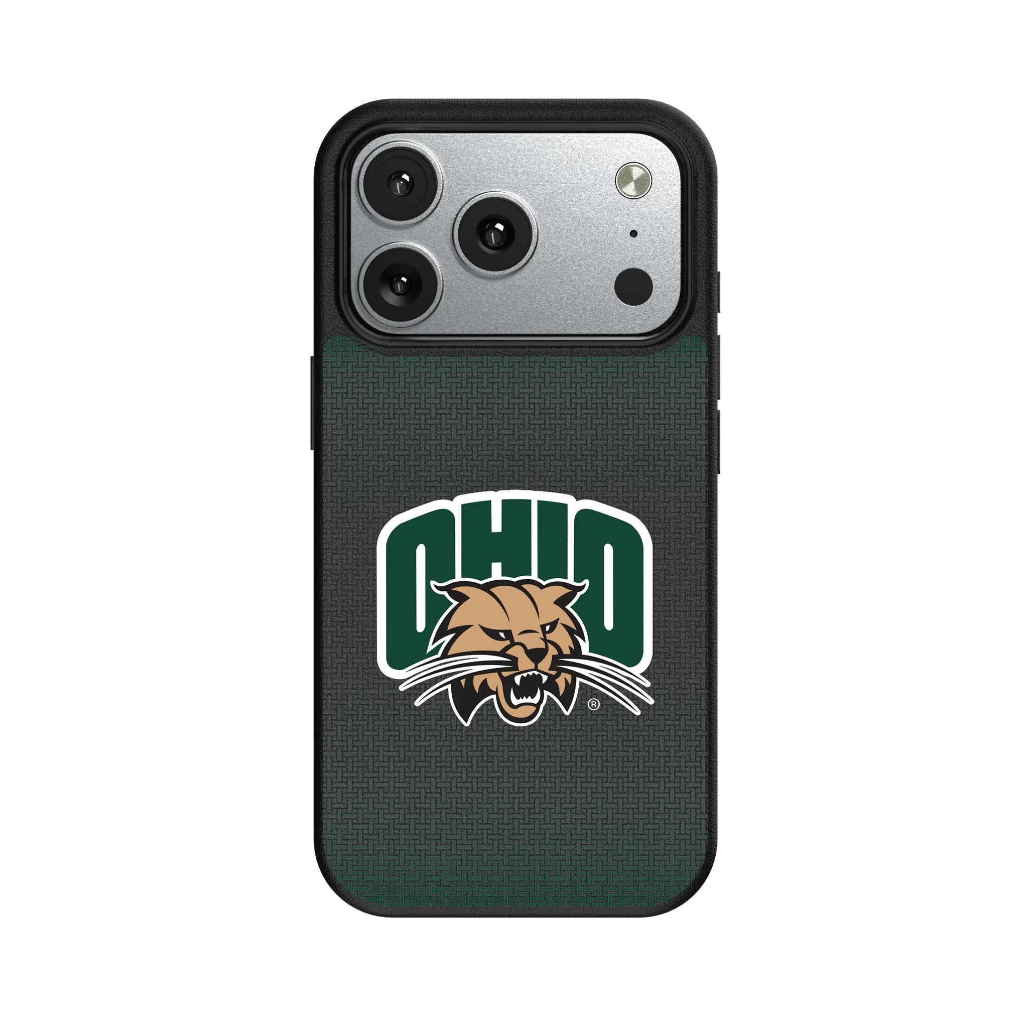 Ohio University Bobcats Linen MagSafe Compatible Phone Case for Apple iPhone