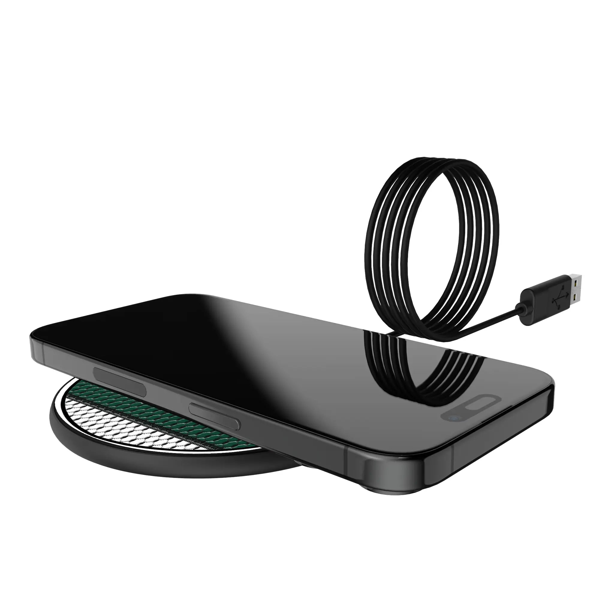 Ohio University Bobcats Mesh 15-Watt Wireless Charger