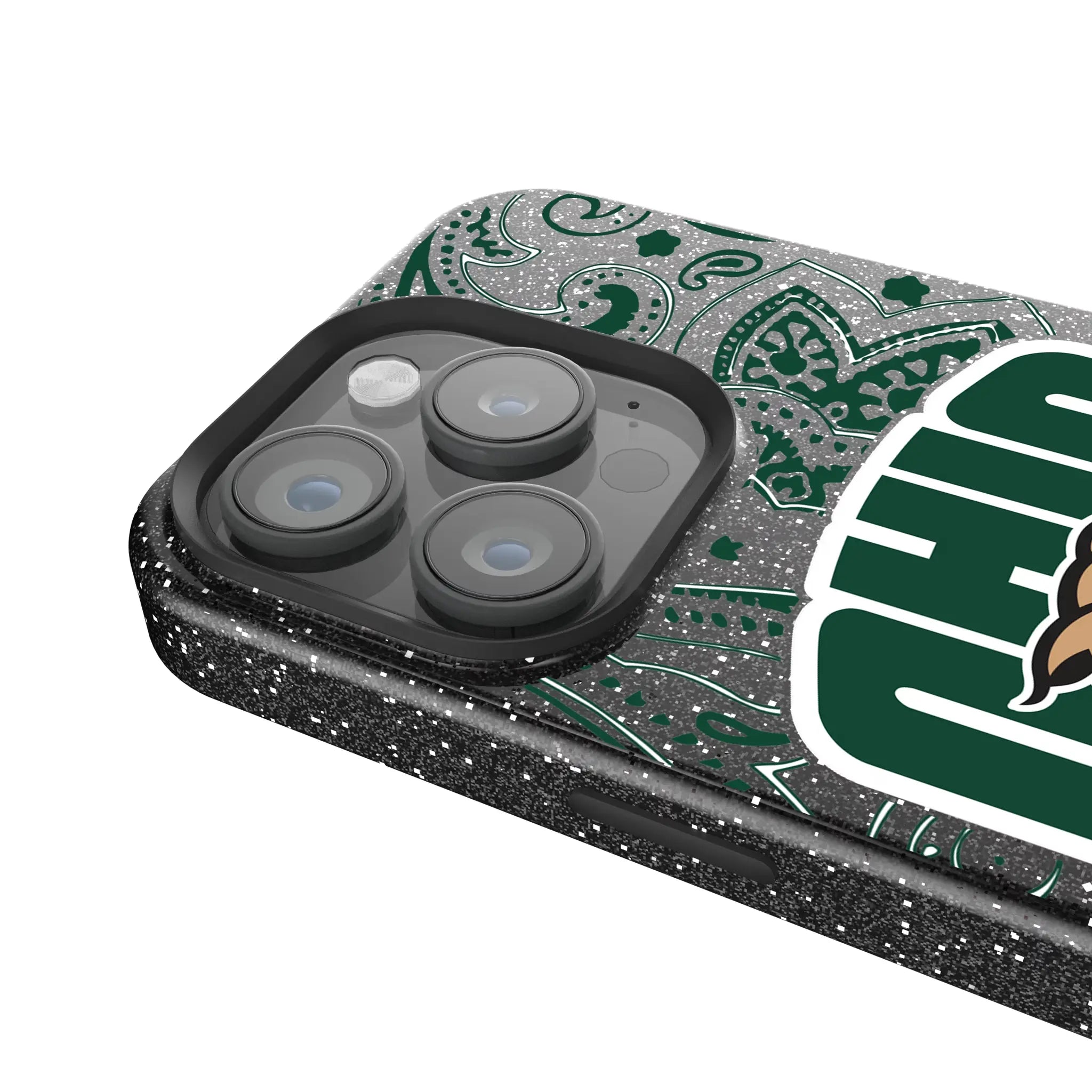 Ohio University Bobcats Paisley Bling Phone Case