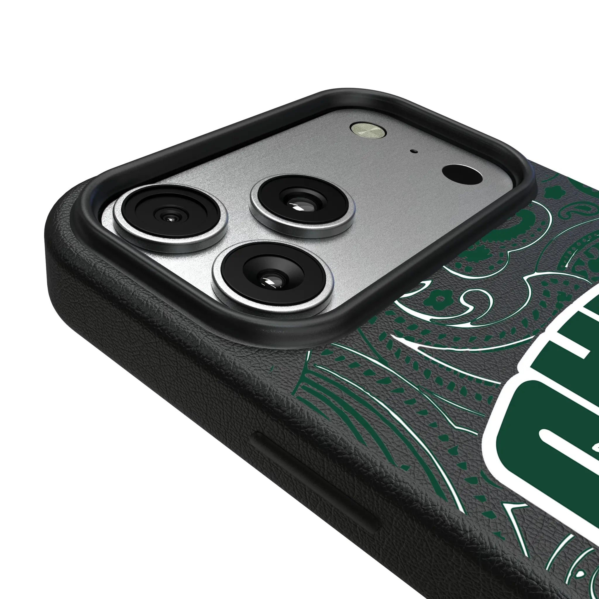 Ohio University Bobcats Paisley MagSafe Compatible Phone Case for Apple iPhone
