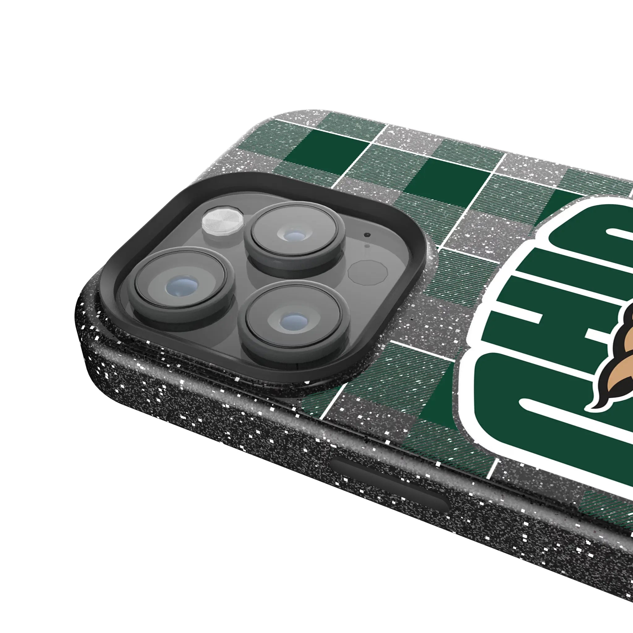Ohio University Bobcats Plaid Bling Phone Case