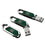 Ohio University Bobcats Solid USB 32GB Clip Style Flash Drive