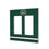 Ohio University Bobcats Stripe Hidden-Screw Light Switch Plate