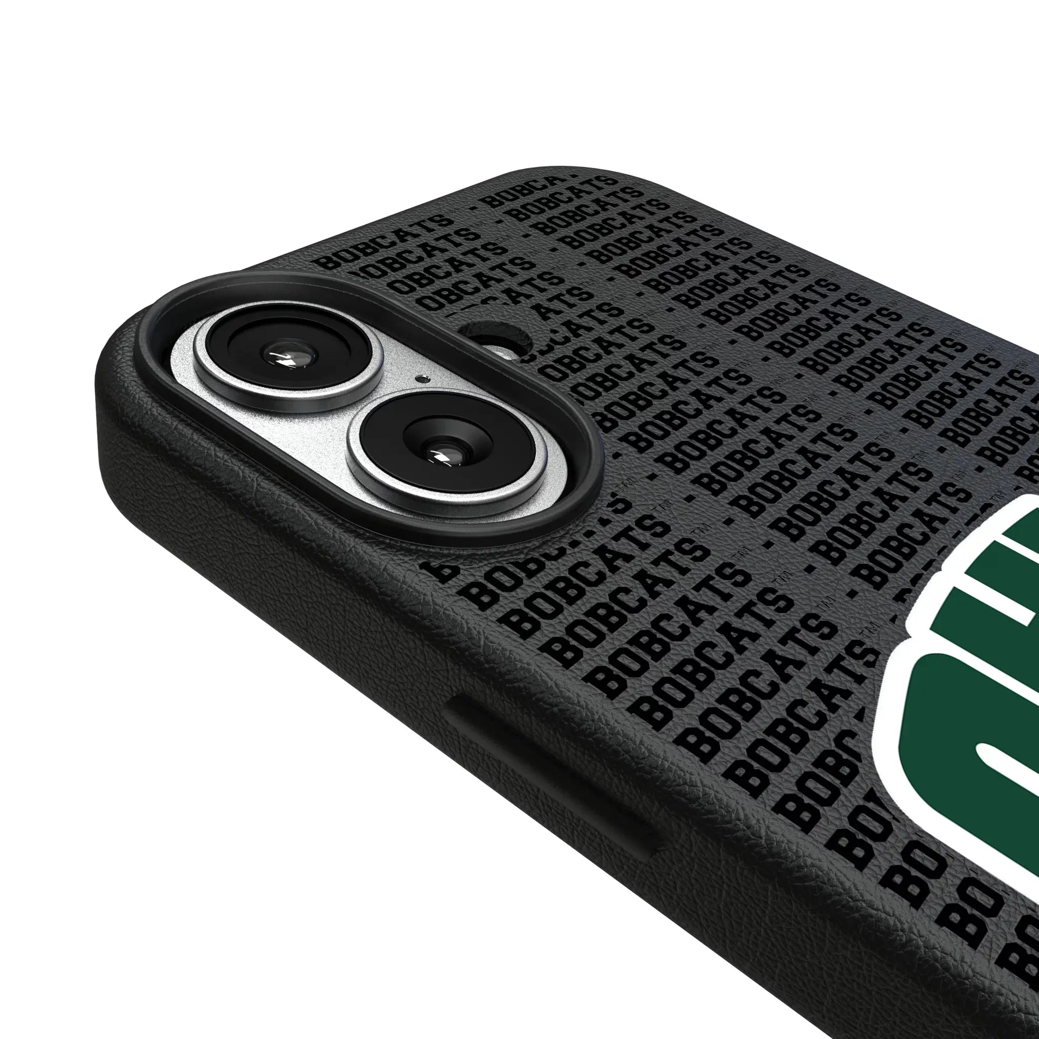 Ohio University Bobcats Text Backdrop MagSafe Compatible Phone Case for Apple iPhone