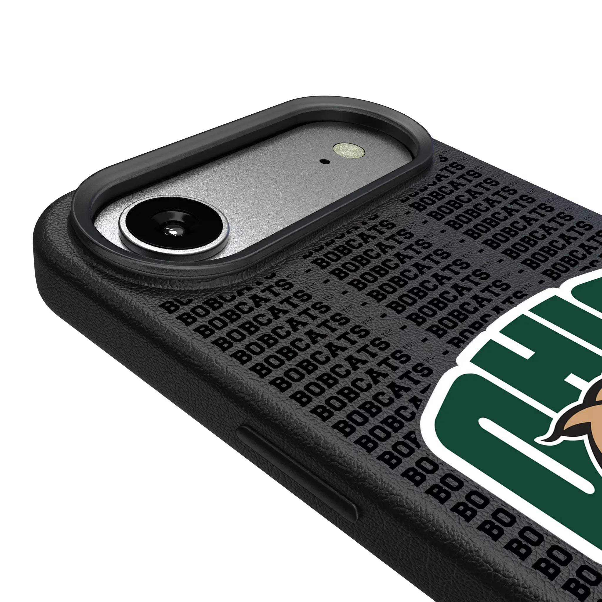 Ohio University Bobcats Text Backdrop MagSafe Compatible Phone Case for Apple iPhone