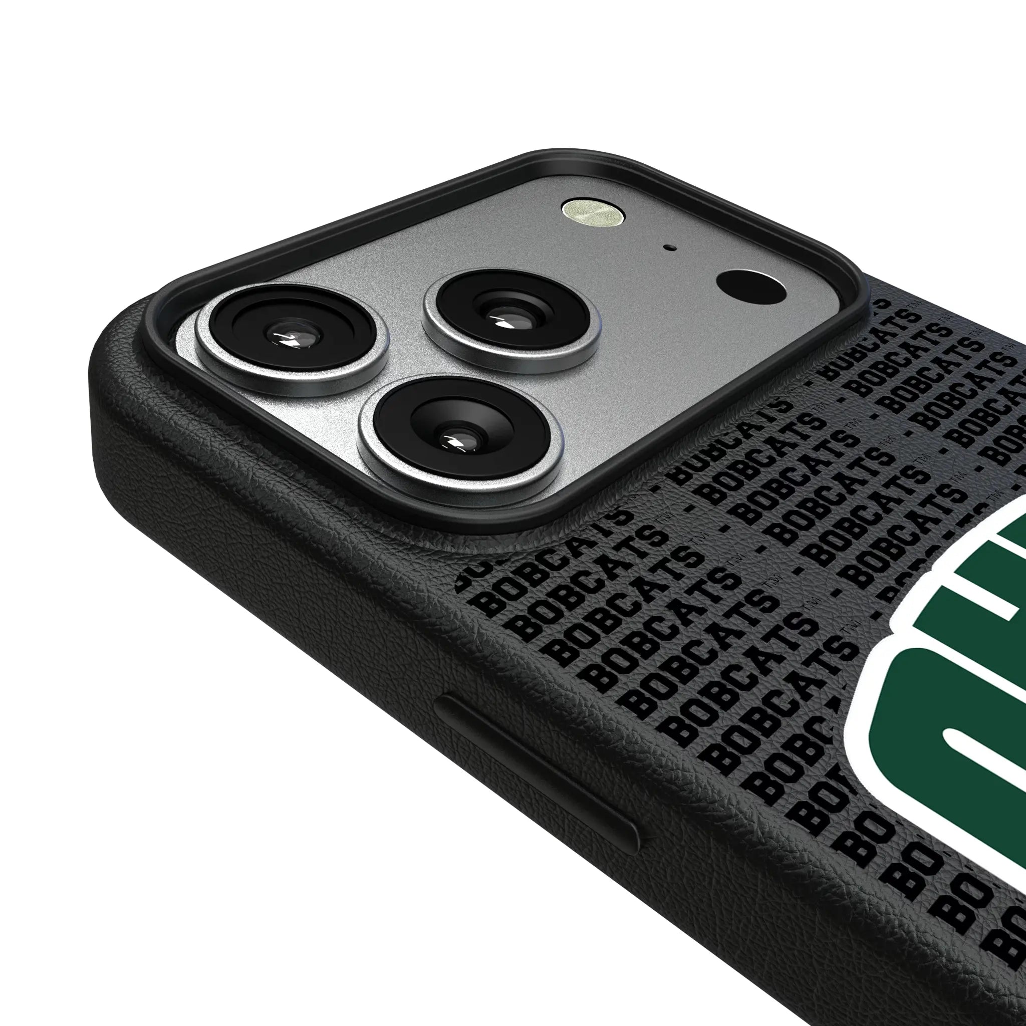 Ohio University Bobcats Text Backdrop MagSafe Compatible Phone Case for Apple iPhone