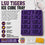 LSU Tigers Ice Cube Tray