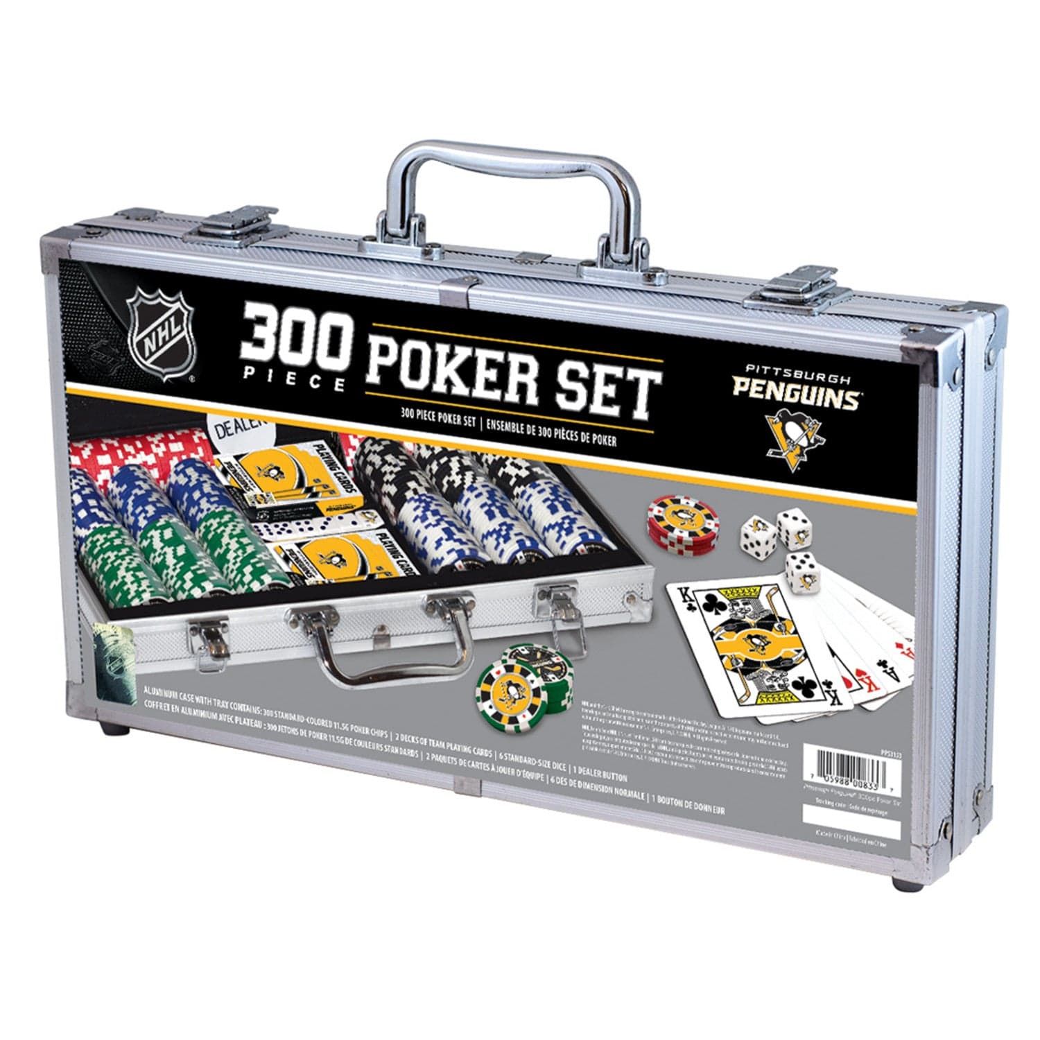 Pittsburgh Penguins 300 Piece Poker Set - Ultimate Fan Experience