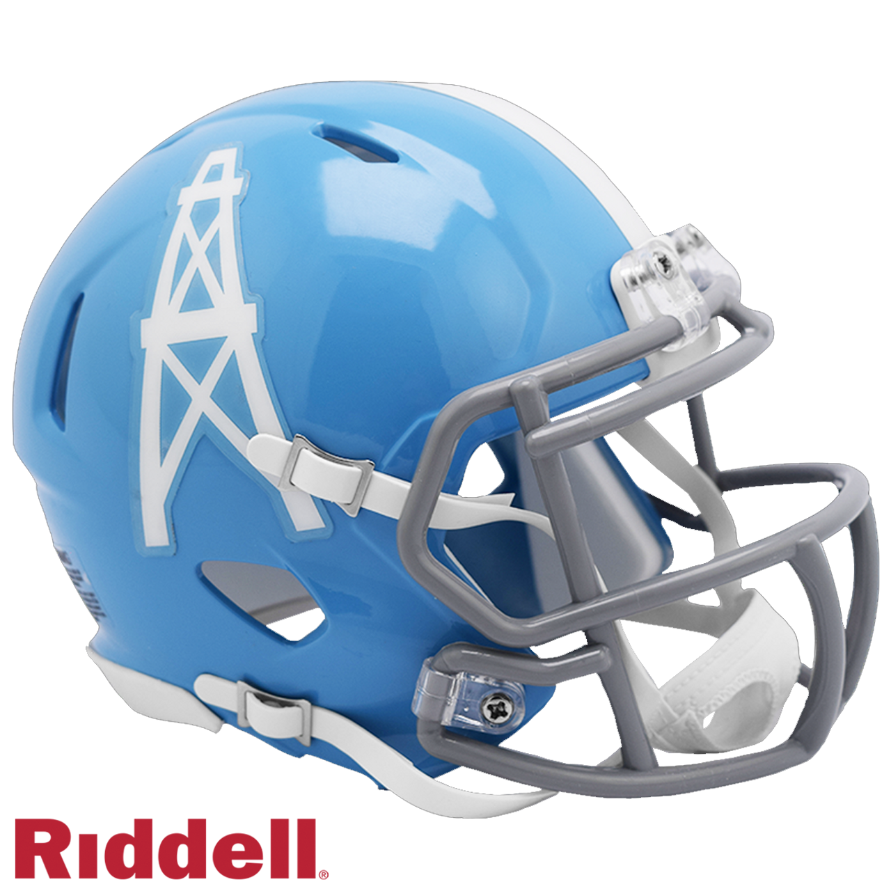 Houston Oilers Helmet Riddell Replica Mini Speed Style 1960-1962 T/B - Sports Collectibles, Sports Memorabilia, Sports Fan Shop, Sports Gifts