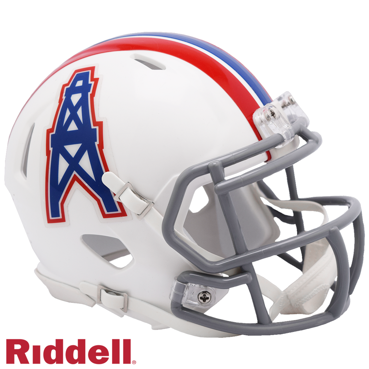 Houston Oilers Helmet Riddell Replica Mini Speed Style 1975-1980 T/B - Sports Collectibles, Sports Memorabilia, Sports Fan Shop, Sports Gifts