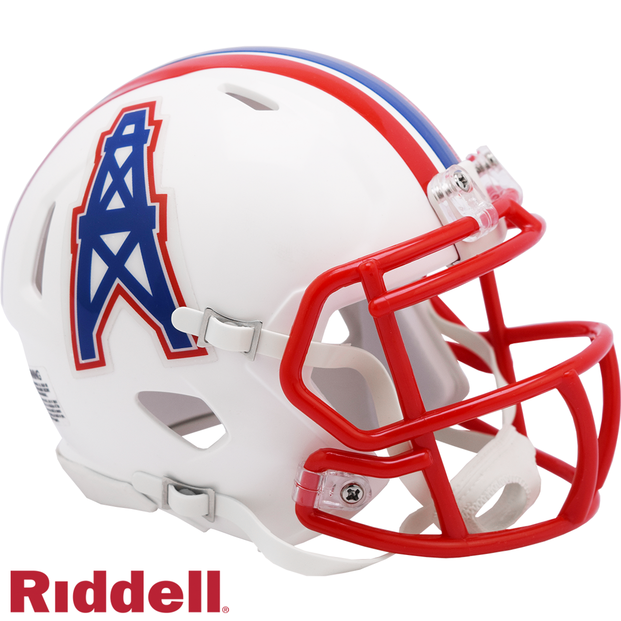 Houston Oilers Helmet Riddell Replica Mini Speed Style 1981-1998 T/B - Sports Collectibles, Sports Memorabilia, Sports Fan Shop, Sports Gifts