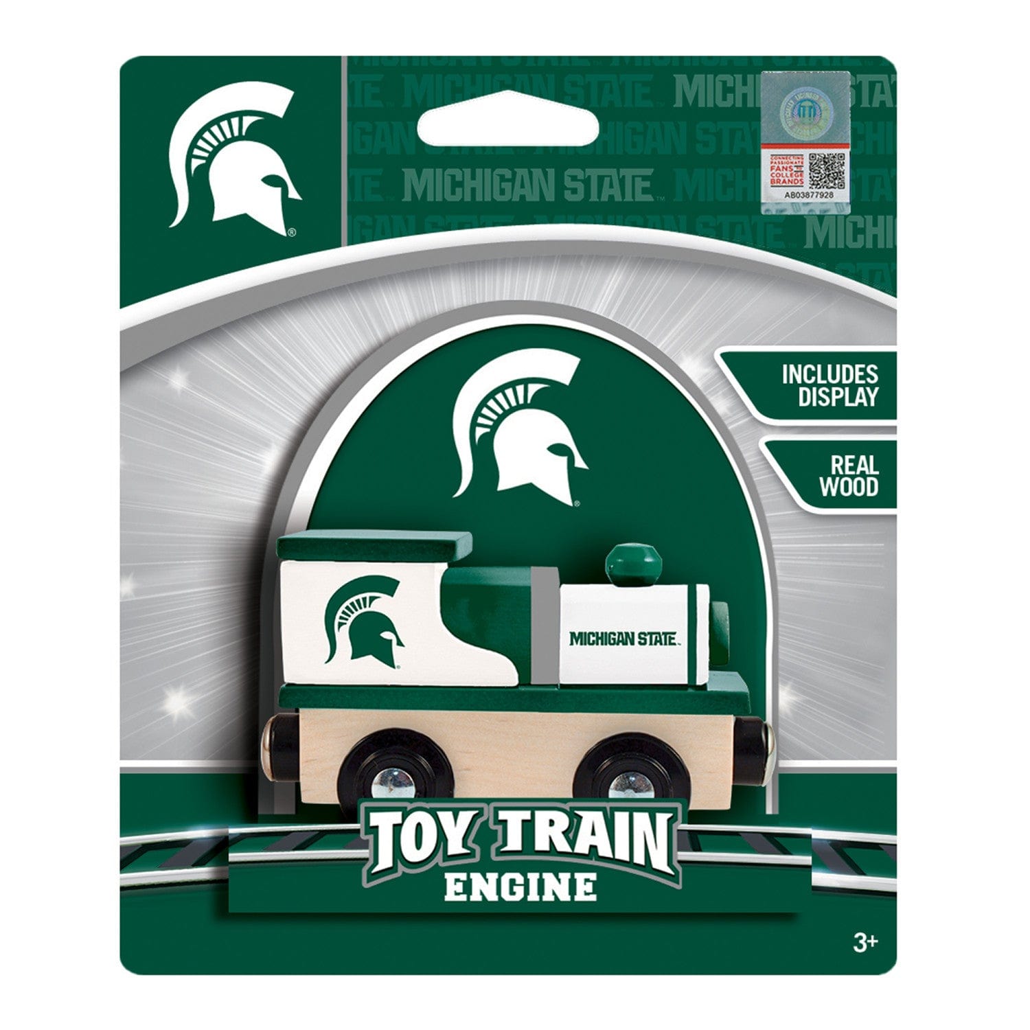 Michigan State Spartans Toy Train Engine - Sports Gifts, Sports Memorabilia, Sports Collectibles, Fan Shop