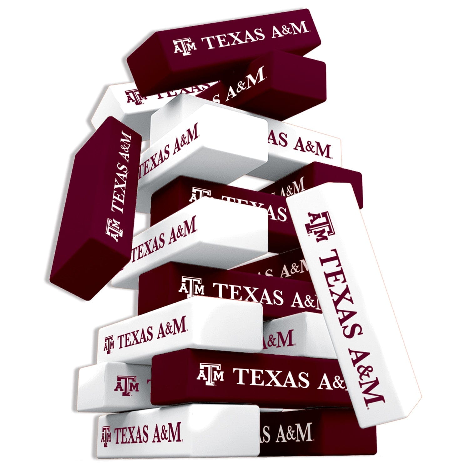 Texas A&M Aggies Stacking Tower - Sports Gifts, Sports Memorabilia, Sports Collectibles, Fan Shop