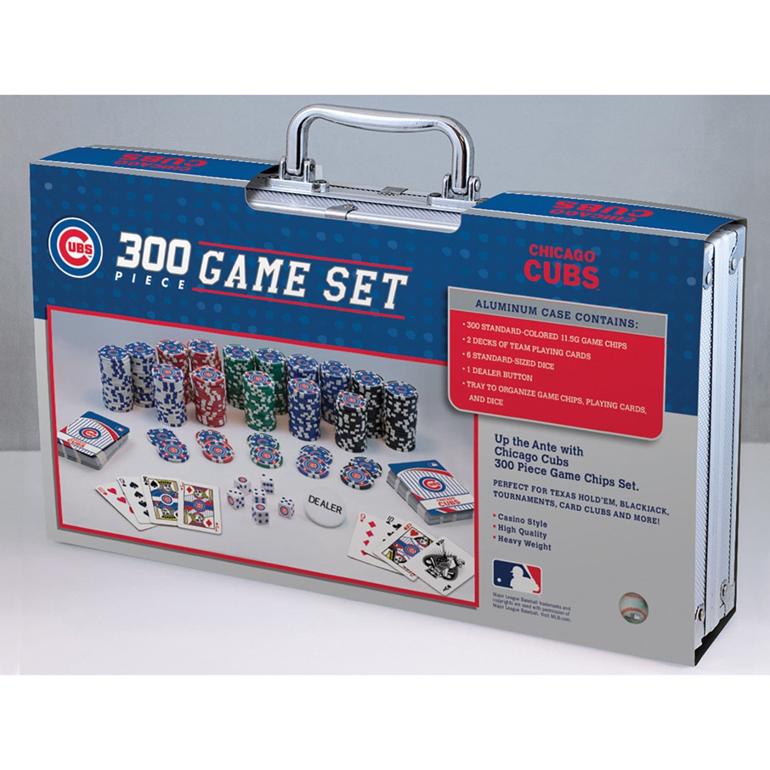 Chicago Cubs 300 Piece Poker Set - Ultimate Fan Edition