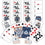 Detroit Tigers - 2-Pack Playing Cards & Dice Set